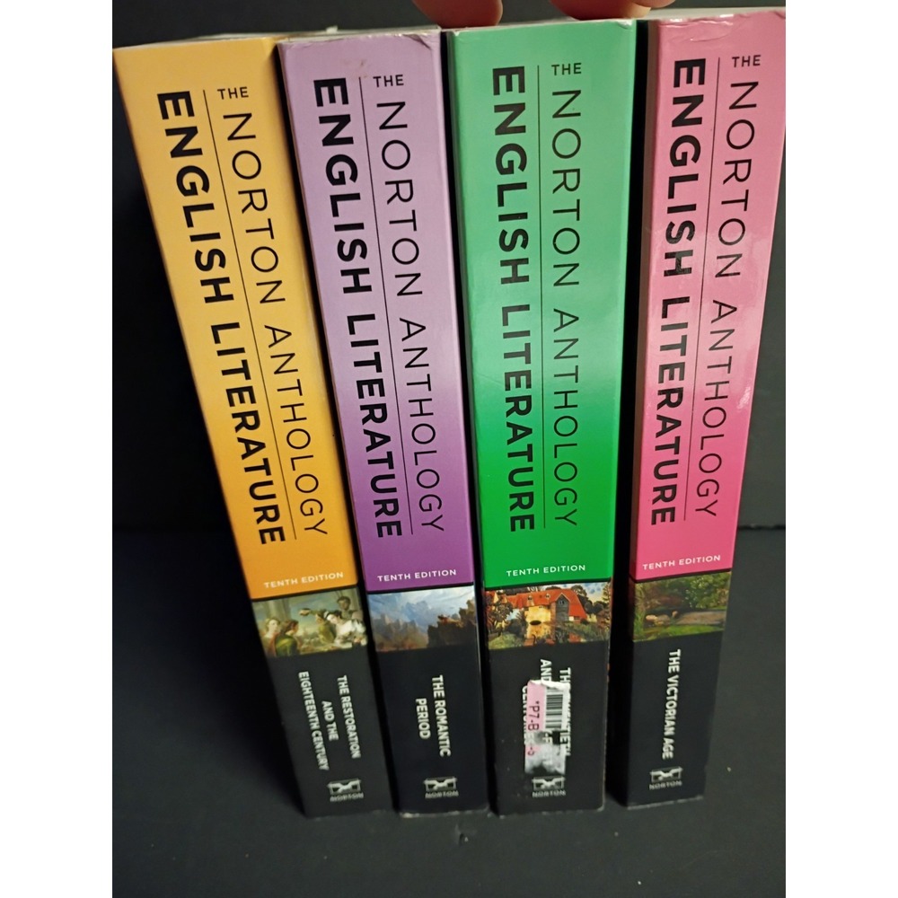 The Norton Anthology of English Literature Lot